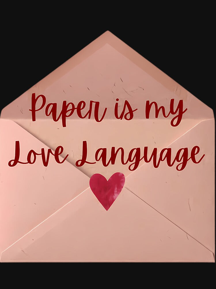 Paper Is My Love Language by wcnrezcdjb37 T-Shirts, Hoodie, Sweatshirt | BlankRebels.com (Image 3)
