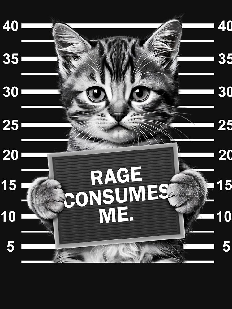 Kitten Mugshot – Rage Consumes Me by tcvnguyen T-Shirts, Hoodie, Sweatshirt | BlankRebels.com (Image 3)