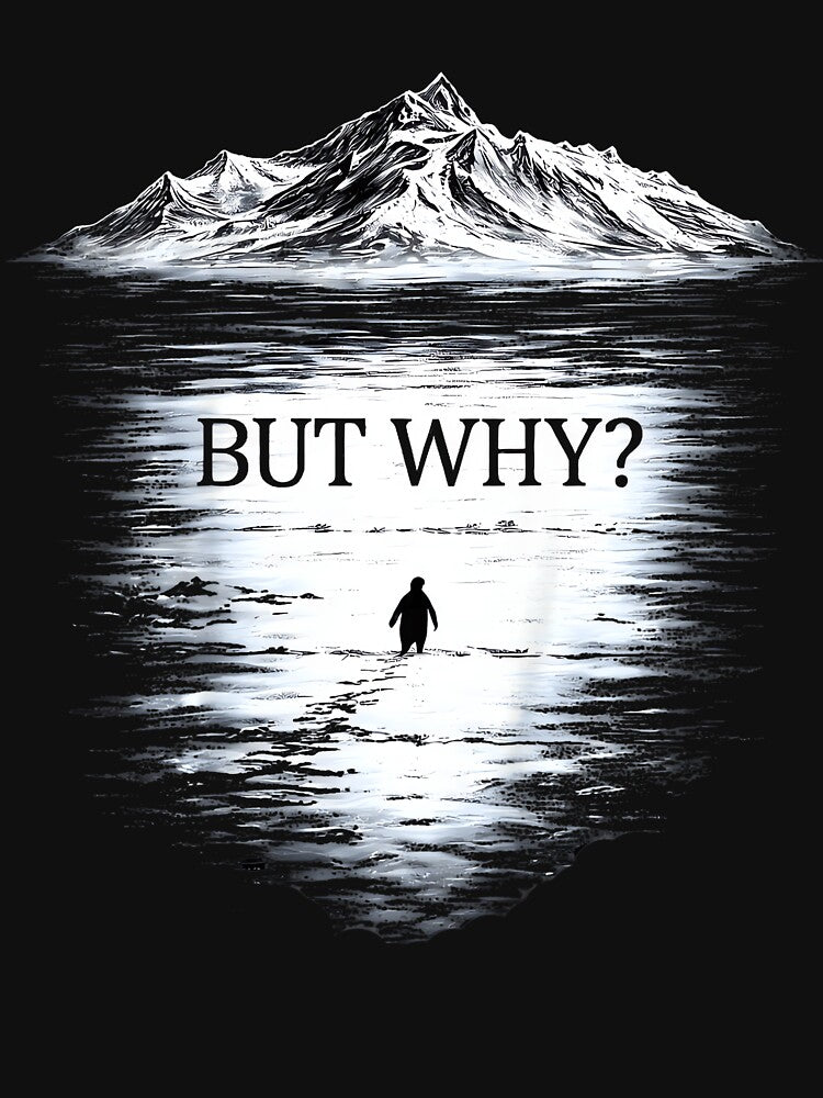Penguin But Why by AmelGuso T-Shirts, Hoodie, Sweatshirt | BlankRebels.com (Image 3)