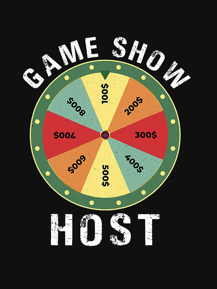 Game Show Host Trivia Board Game Night Questions Vintage by fostebris T-Shirts, Hoodie, Sweatshirt (Image 3)