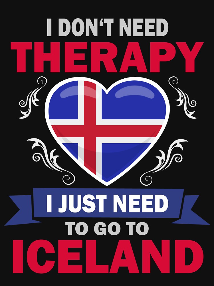Therapy Iceland by shirtystar T-Shirts, Hoodie, Sweatshirt | BlankRebels.com (Image 3)