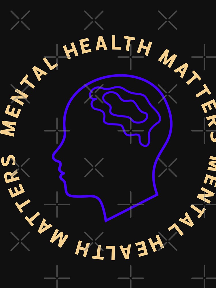 Mental health matters by CyberYogi T-Shirts, Hoodie, Sweatshirt | BlankRebels.com (Image 3)