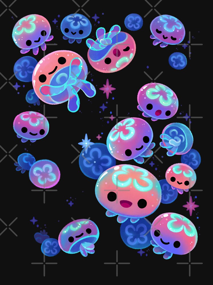 School of moon jelly by pikaole T-Shirts, Hoodie, Sweatshirt | BlankRebels.com (Image 3)