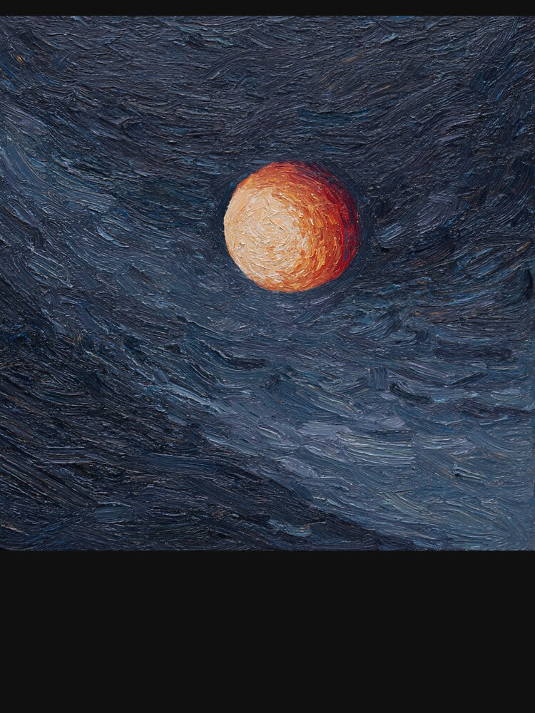 Planet Mercury | Post-impressionist painting style by ComicsFactory T-Shirts, Hoodie, Sweatshirt | BlankRebels.com (Image 3)