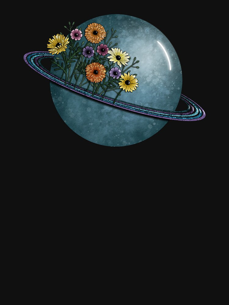Spacey Flowers by spoonlessmarket T-Shirts, Hoodie, Sweatshirt | BlankRebels.com (Image 3)