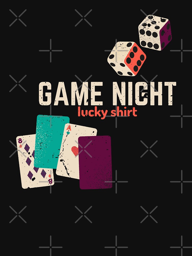 Game Night Lucky by diip T-Shirts, Hoodie, Sweatshirt | BlankRebels.com (Image 3)