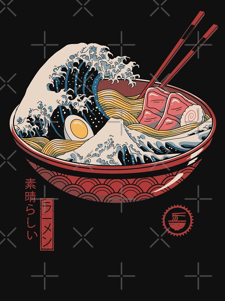 Great Ramen Wave T-Shirts, Hoodie, Sweatshirt