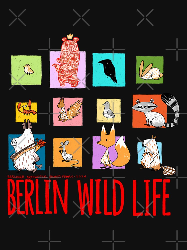Berlin Wildlife by pakarts T-Shirts, Hoodie, Sweatshirt | BlankRebels.com (Image 3)