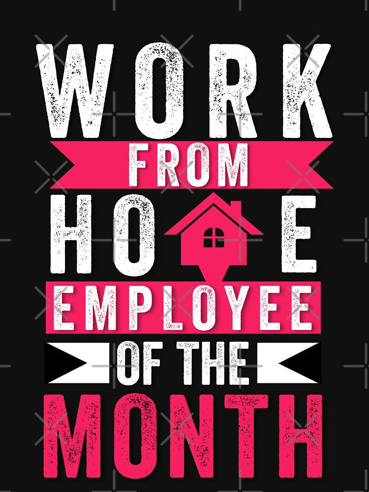WORK FROM HOME EMPLOYEE OF THE MONTH by Hussain Shirts Hoodie, Sweatshirt | BlankRebels.com (Image 3)
