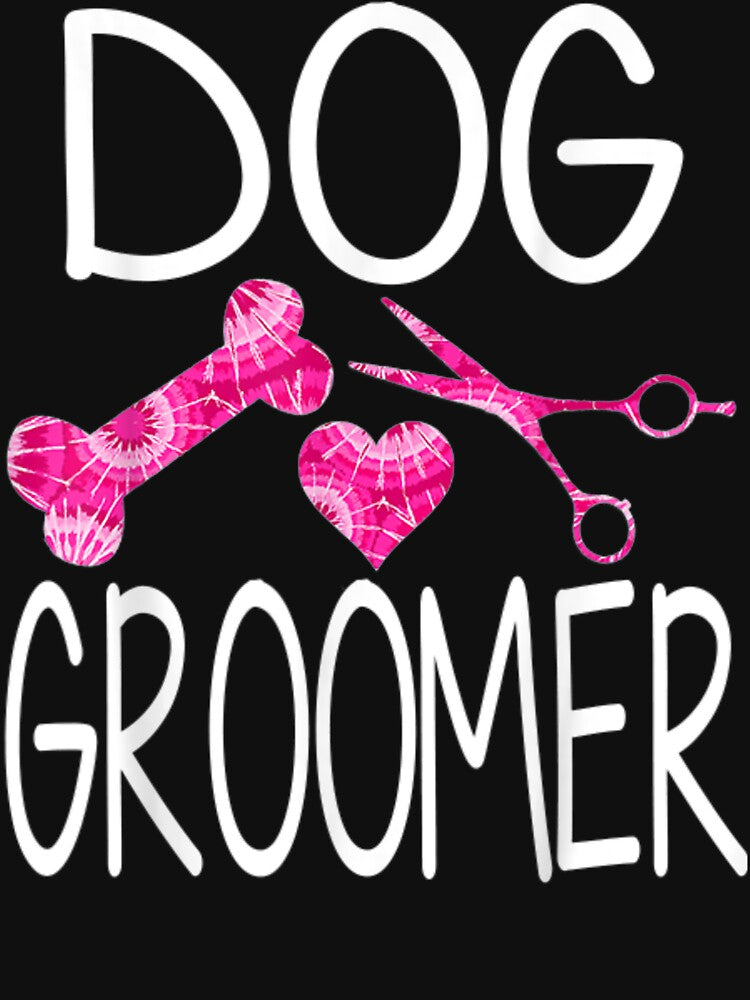 Dog Groomer Shirt Cute Dog Pet Grooming Gift Tshirt by MartinStudio Hoodie, Sweatshirt | BlankRebels.com (Image 3)