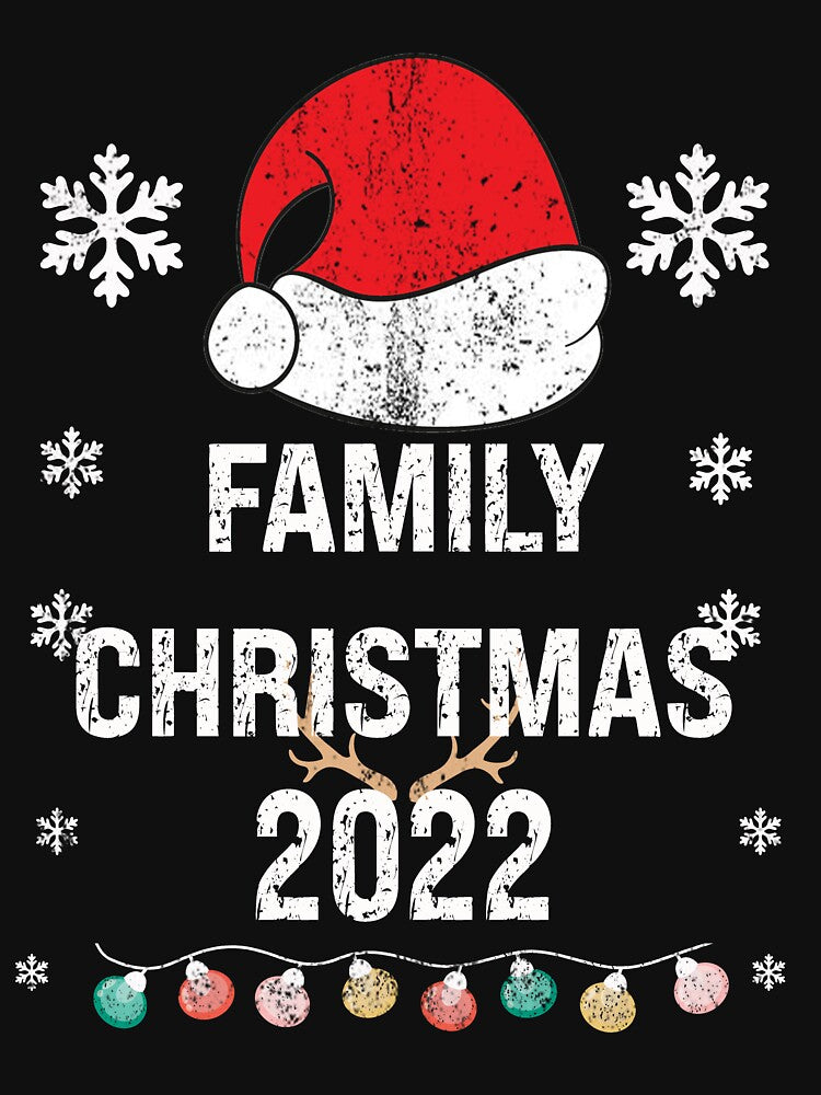 Family Christmas 2022 Shirt Family Matching Xmas Pajamas by ZANNIX Hoodie, Sweatshirt | BlankRebels.com (Image 3)