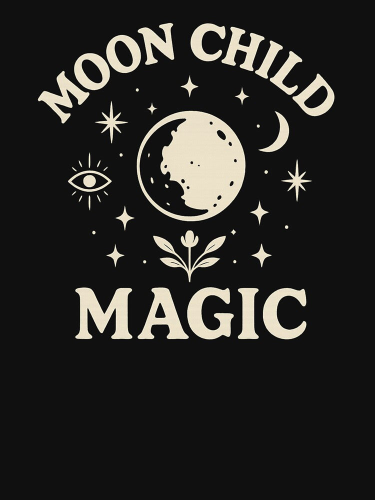 Moon Child – Boho Spiritual Lunar Vibes by Palozebra T-Shirts, Hoodie, Sweatshirt | BlankRebels.com (Image 3)