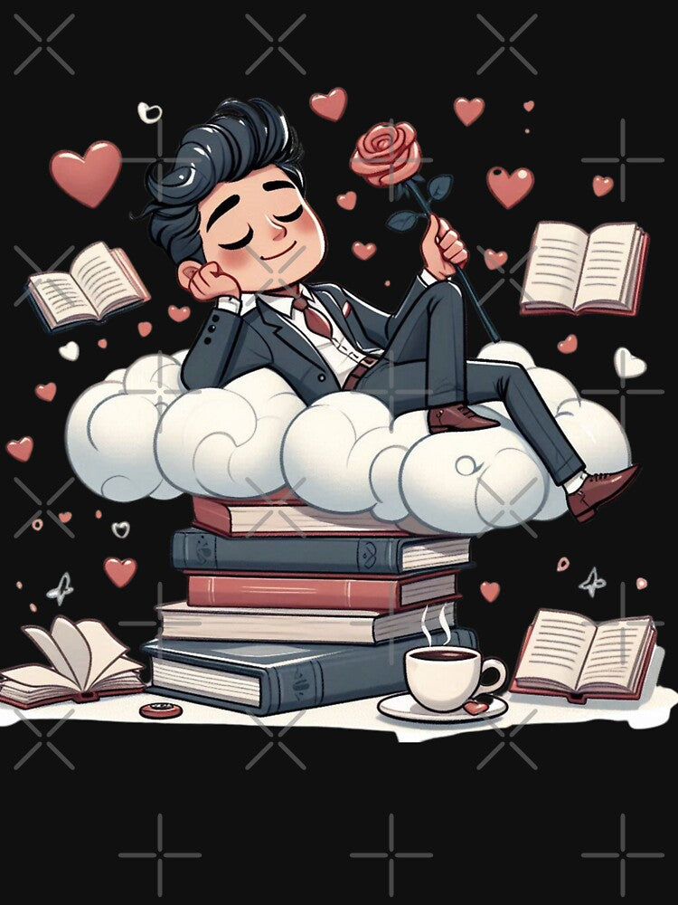 Book Boyfriend by Mateusz Majcherek T-Shirts, Hoodie, Sweatshirt | BlankRebels.com (Image 3)