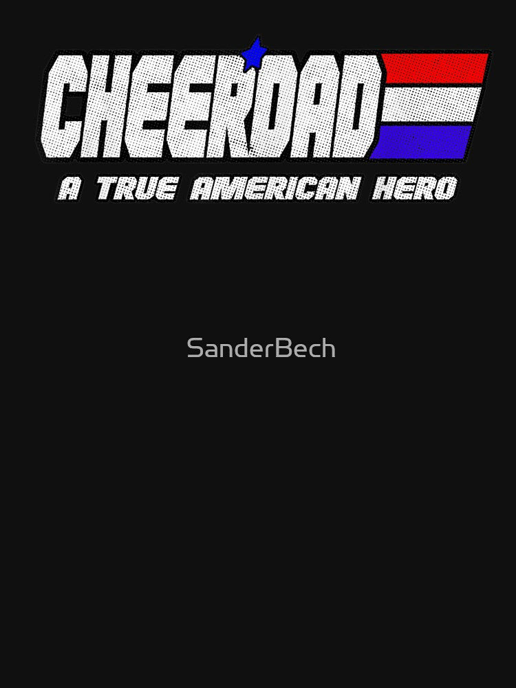 Cheer Dad For Dad Who Supports Daughter Cheerleader by SanderBech