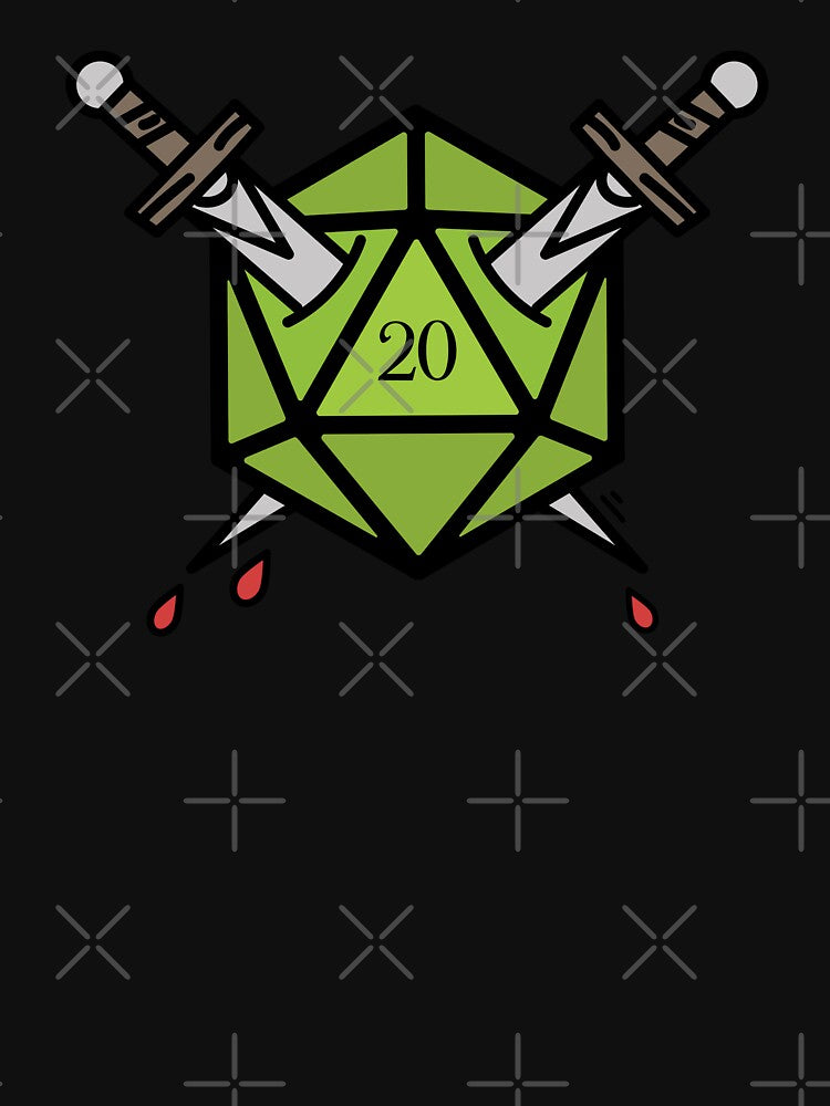 D20 Dice of the Rogue by pixeptional T-Shirts, Hoodie, Sweatshirt | BlankRebels.com (Image 3)