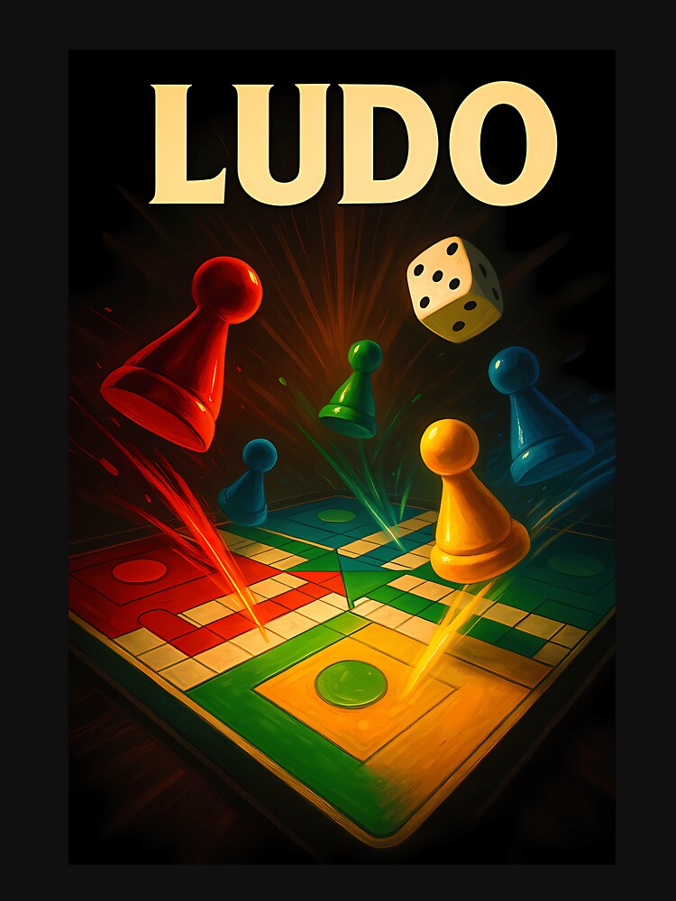 Ludo Game Board Family Fun by Niamhfleming T-Shirts, Hoodie, Sweatshirt | BlankRebels.com (Image 3)