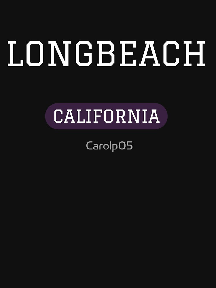 LONGBEACH CALIFORNIA |  LETTERING | LETTERING PHRASES by Carolp05 T-Shirts, Hoodie, Sweatshirt | BlankRebels.com (Image 3)