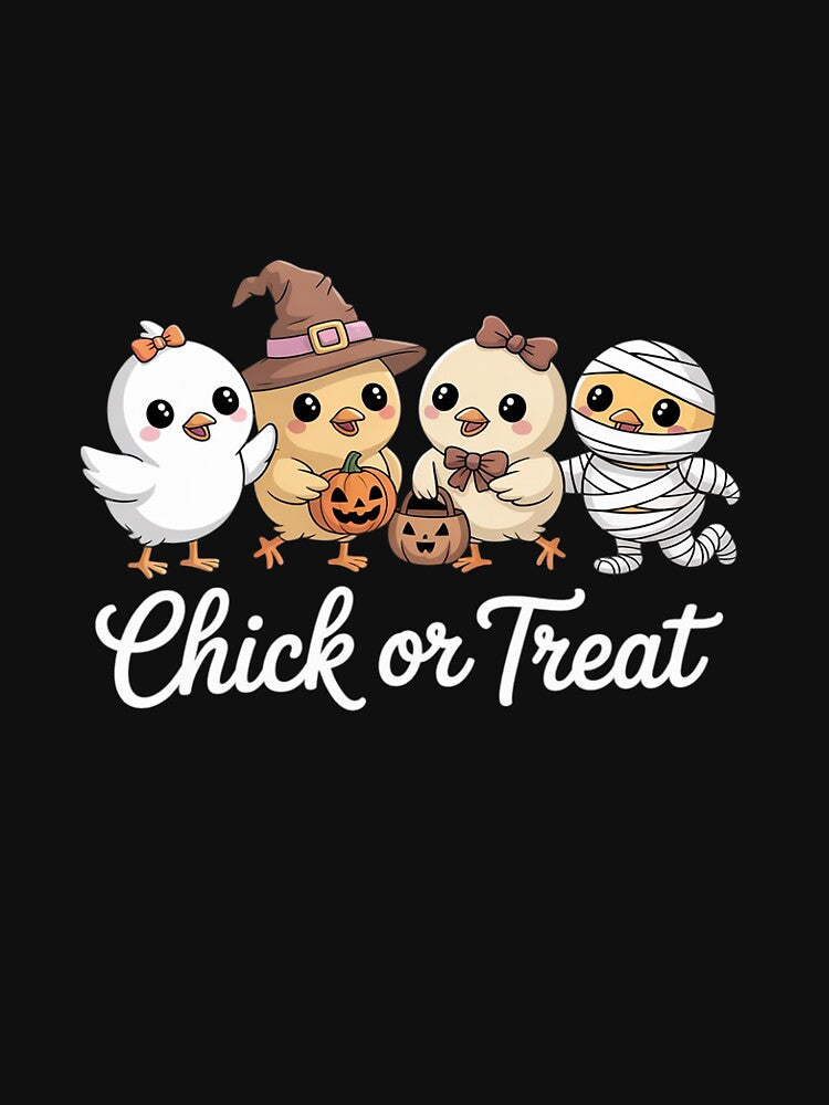 Chick or Treat Cute Halloween Birds by Sandrhaus T-Shirts, Hoodie, Sweatshirt | BlankRebels.com (Image 3)