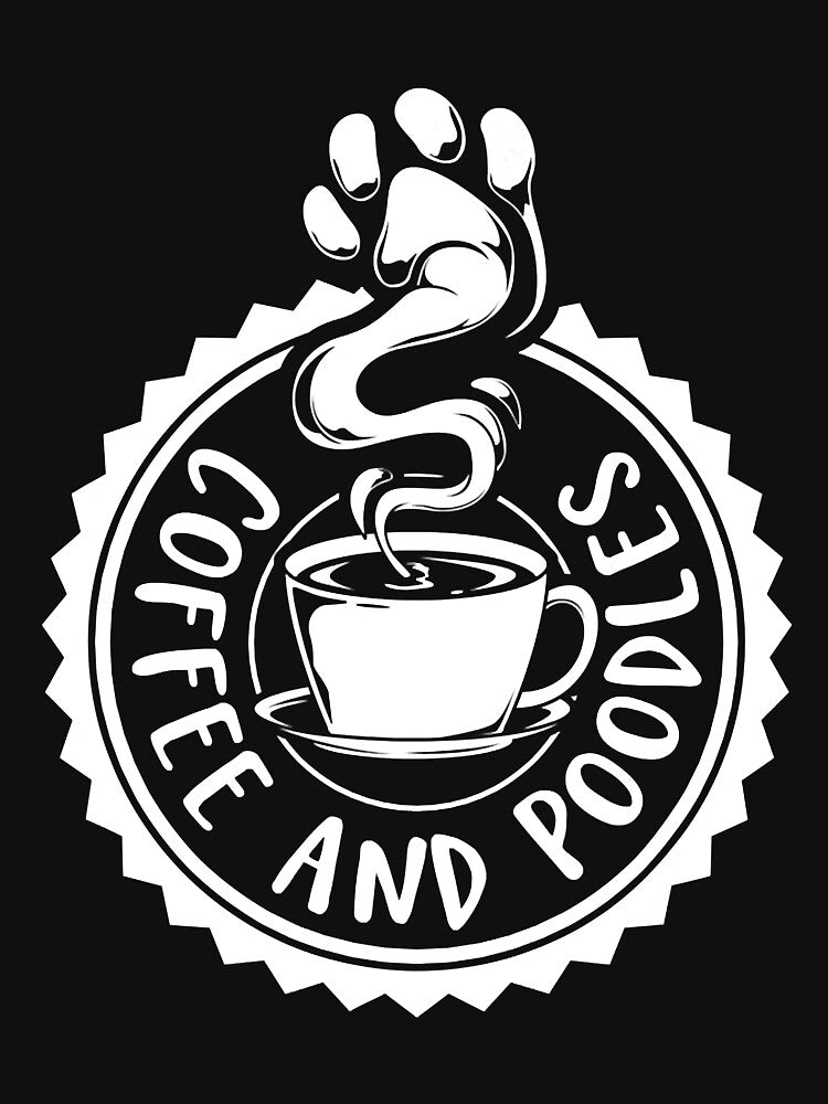 Coffee and Poodles - Poodle by vincentalan T-Shirts, Hoodie, Sweatshirt | BlankRebels.com (Image 3)