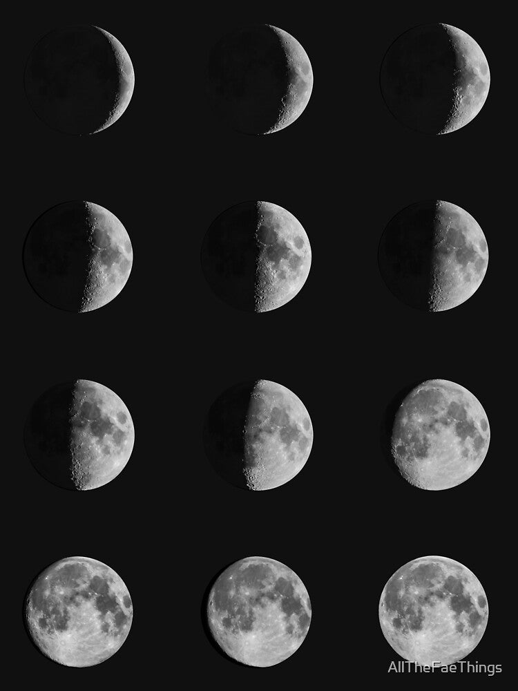Moon Phases by AllTheFaeThings T-Shirts, Hoodie, Sweatshirt | BlankRebels.com (Image 3)