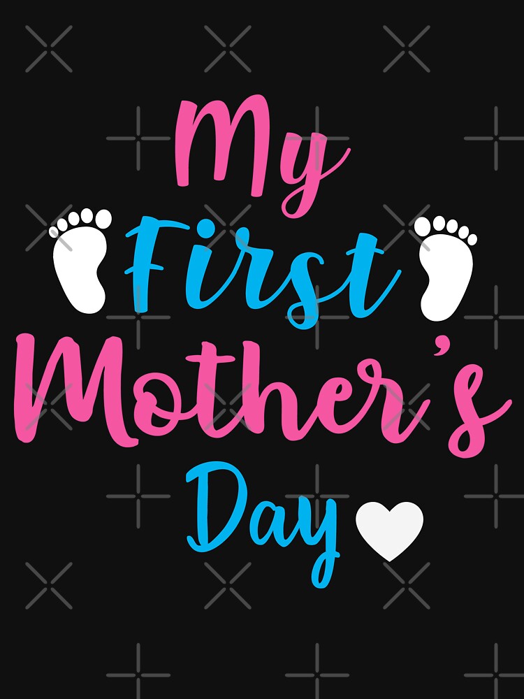 My First Mother's Day Pregnancy Announcement Mom Pregnant by EIMgraphic T-Shirts, Hoodie, Sweatshirt (Image 3)
