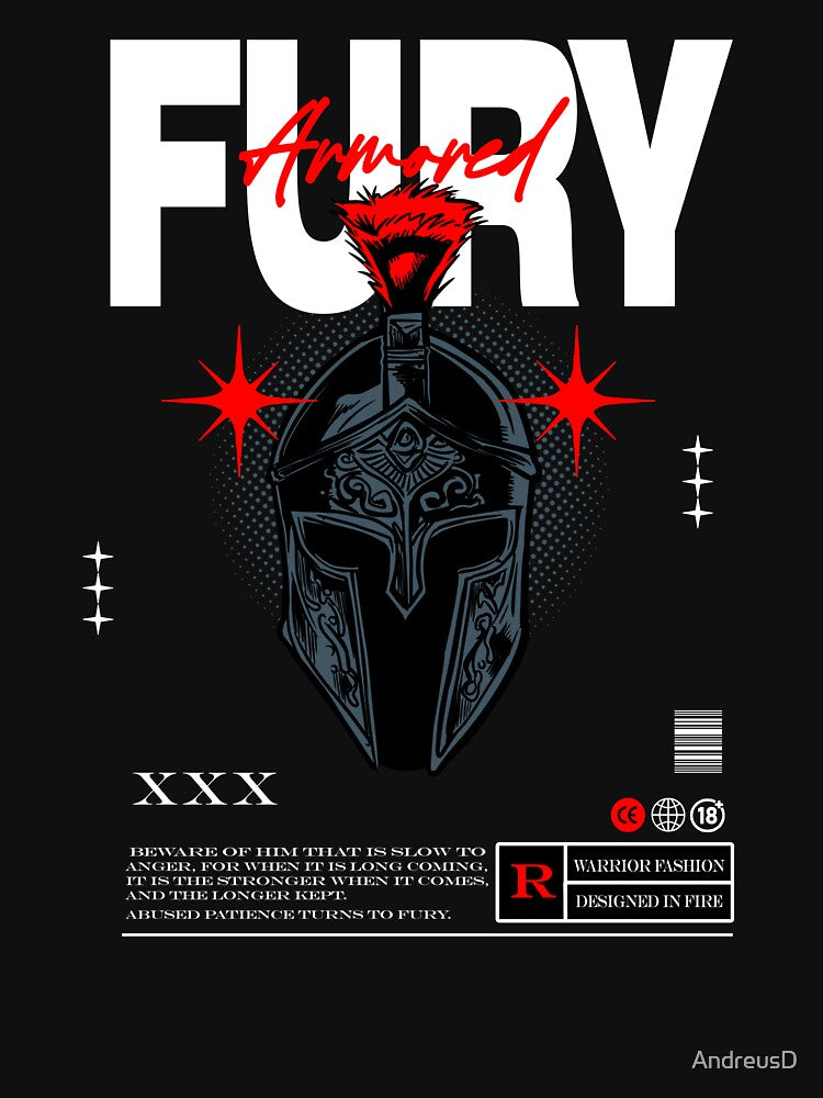 Armored Fury by AndreusD T-Shirts, Hoodie, Sweatshirt | BlankRebels.com (Image 3)