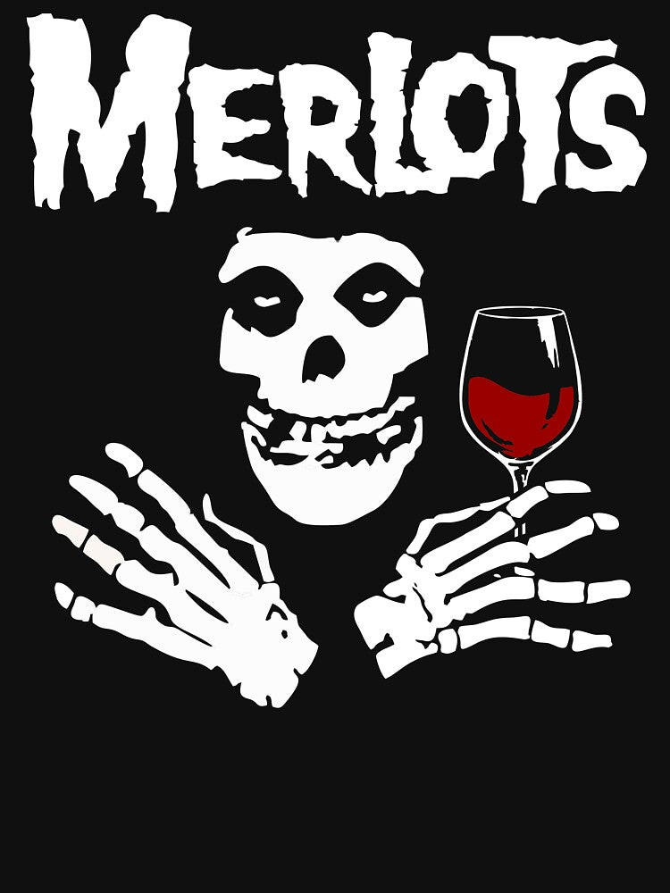 MERLOTS - Horror Punk Wine by HARDCORK T-Shirts, Hoodie, Sweatshirt | BlankRebels.com (Image 3)