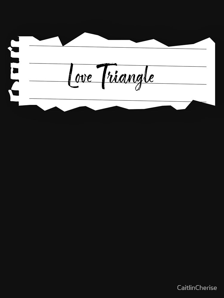 Romance Trope - Love Triangle by CaitlinCherise T-Shirts, Hoodie, Sweatshirt | BlankRebels.com (Image 3)