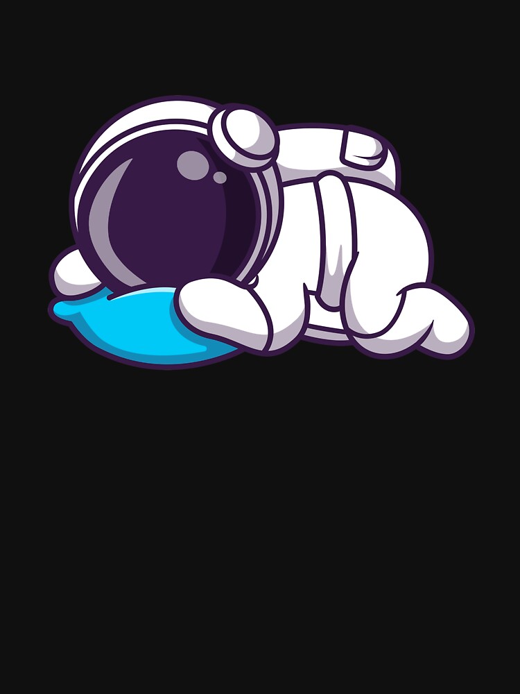 astronaut sleeping by zaher97 T-Shirts, Hoodie, Sweatshirt | BlankRebels.com (Image 3)