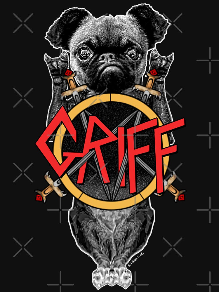 Metal Brussels Griffon by darklordpug T-Shirts, Hoodie, Sweatshirt | BlankRebels.com (Image 3)