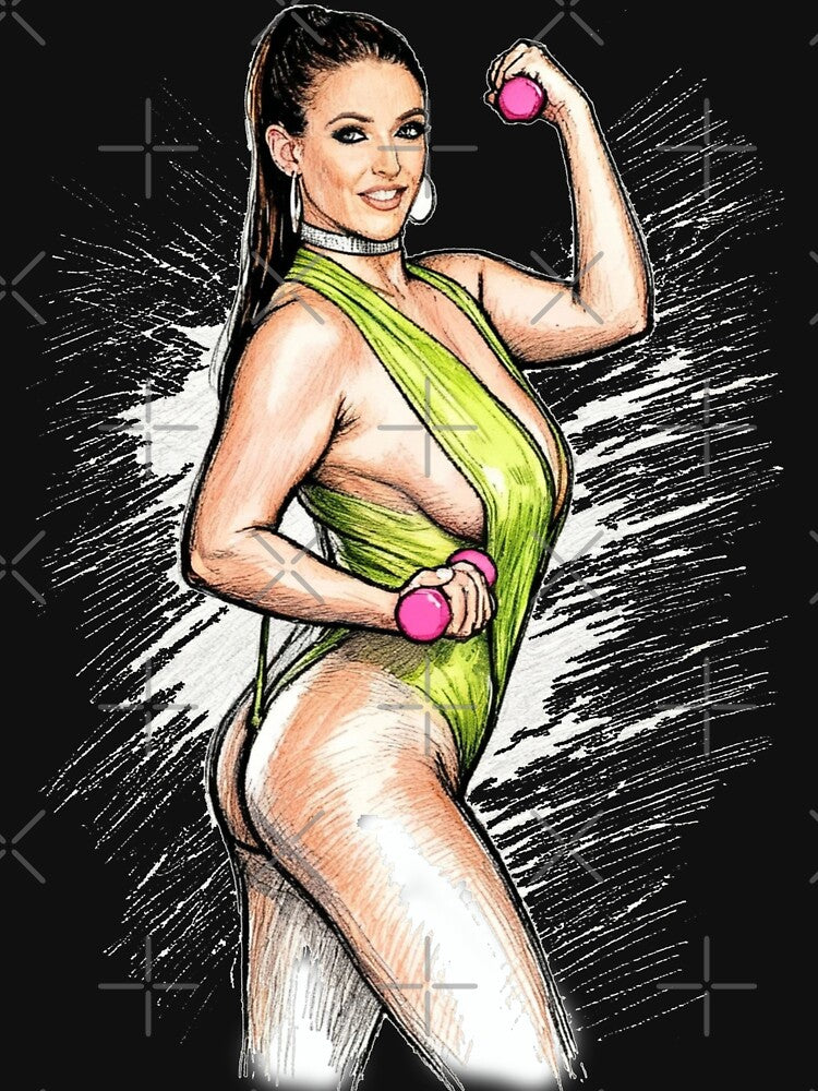 Angela White Pin-up Fitness by Bubble-Bay Shop T-Shirts, Hoodie, Sweatshirt | BlankRebels.com (Image 3)