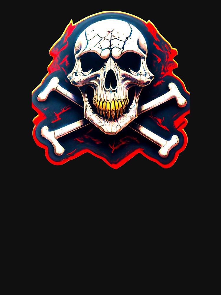 Classic skull by ONLINESHOP1140 T-Shirts, Hoodie, Sweatshirt | BlankRebels.com (Image 3)
