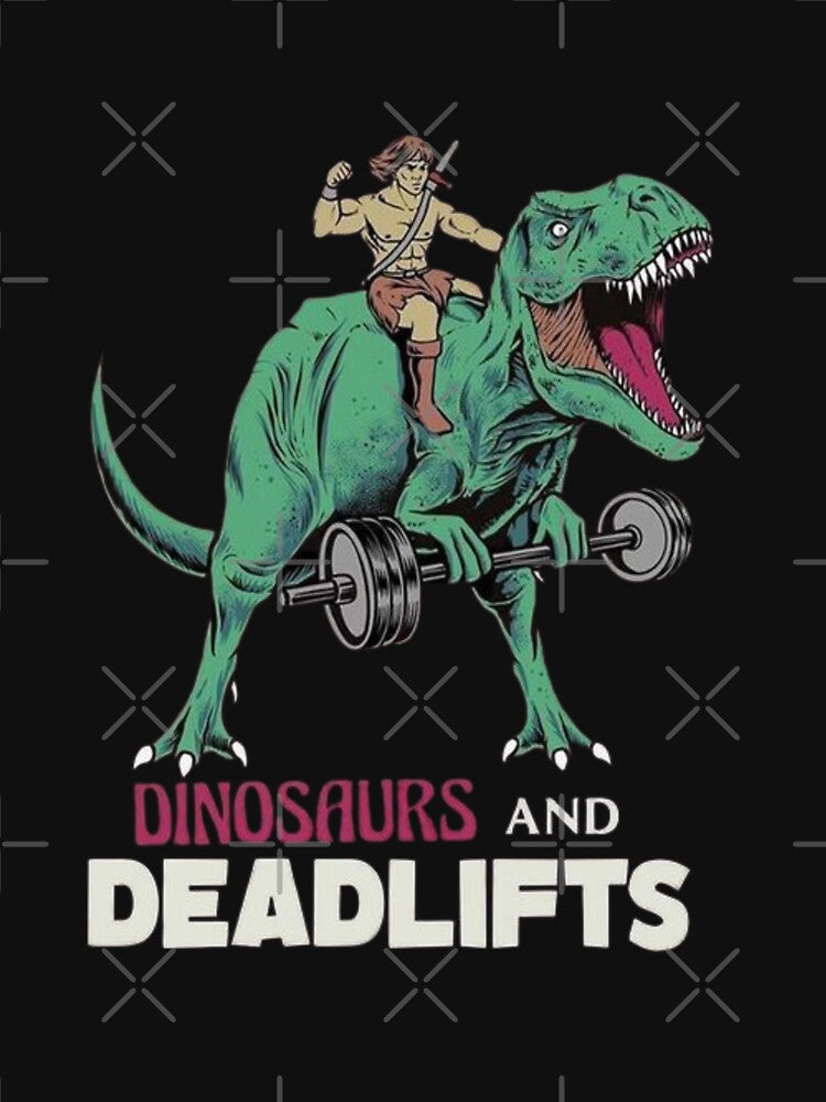 Dinosaur and Deadlift by CozyCoz T-Shirts, Hoodie, Sweatshirt | BlankRebels.com (Image 3)