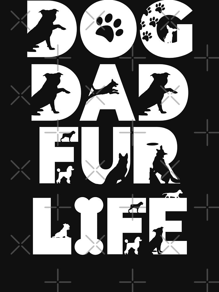Dog Dad Fur Life by Rooster Syndicate T-Shirts, Hoodie, Sweatshirt | BlankRebels.com (Image 3)