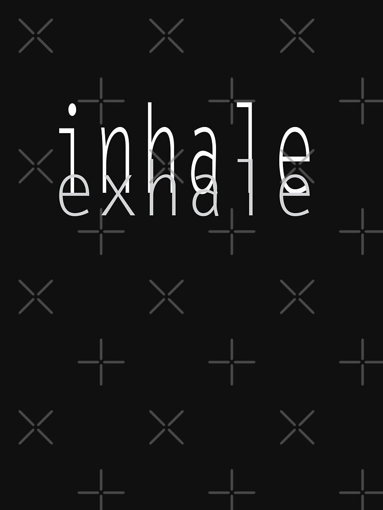 Kopie von Kopie von Kopie von Kopie von Kopie von Kopie von inhale exhale - breathe yoga by LioPart T-Shirts,... (Image 3)