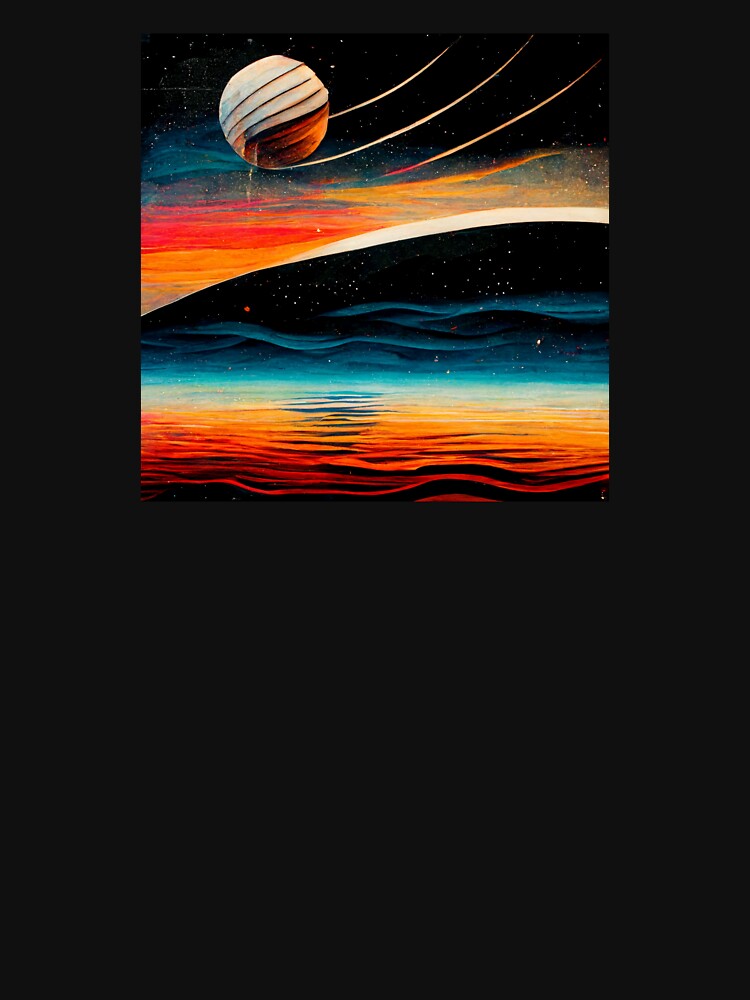 Galaxy Street Art Decoration Colorful Futuristic Gift by LADistrictGarb T-Shirts, Hoodie, Sweatshirt (Image 3)