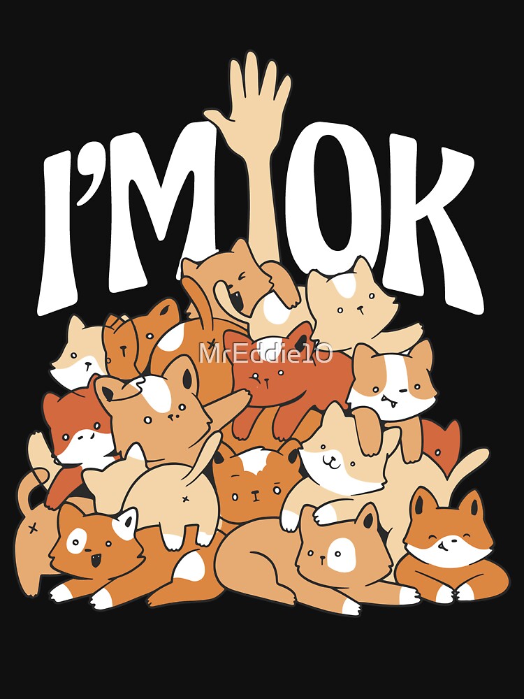 Cute Cats Lover Pet Walker Kawaii Pile by MrEddie10 T-Shirts, Hoodie, Sweatshirt | BlankRebels.com (Image 3)