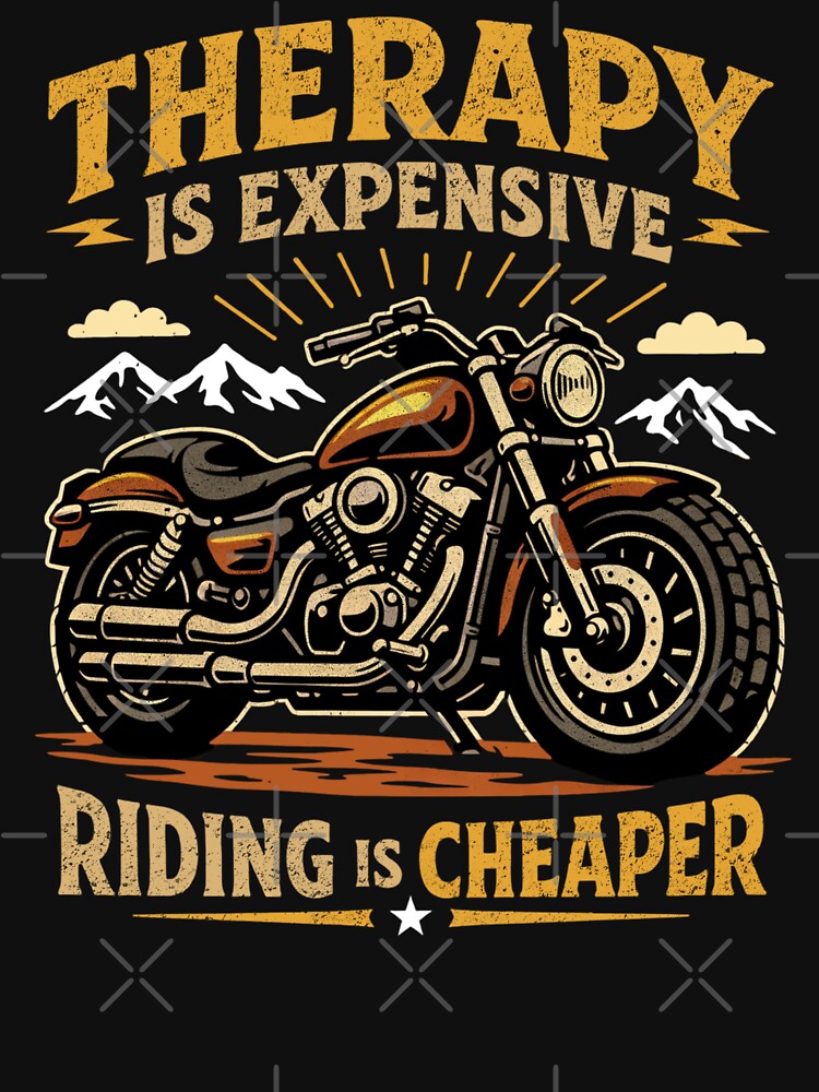 Riding Is Cheaper Than Therapy by EnergyMArt T-Shirts, Hoodie, Sweatshirt | BlankRebels.com (Image 3)