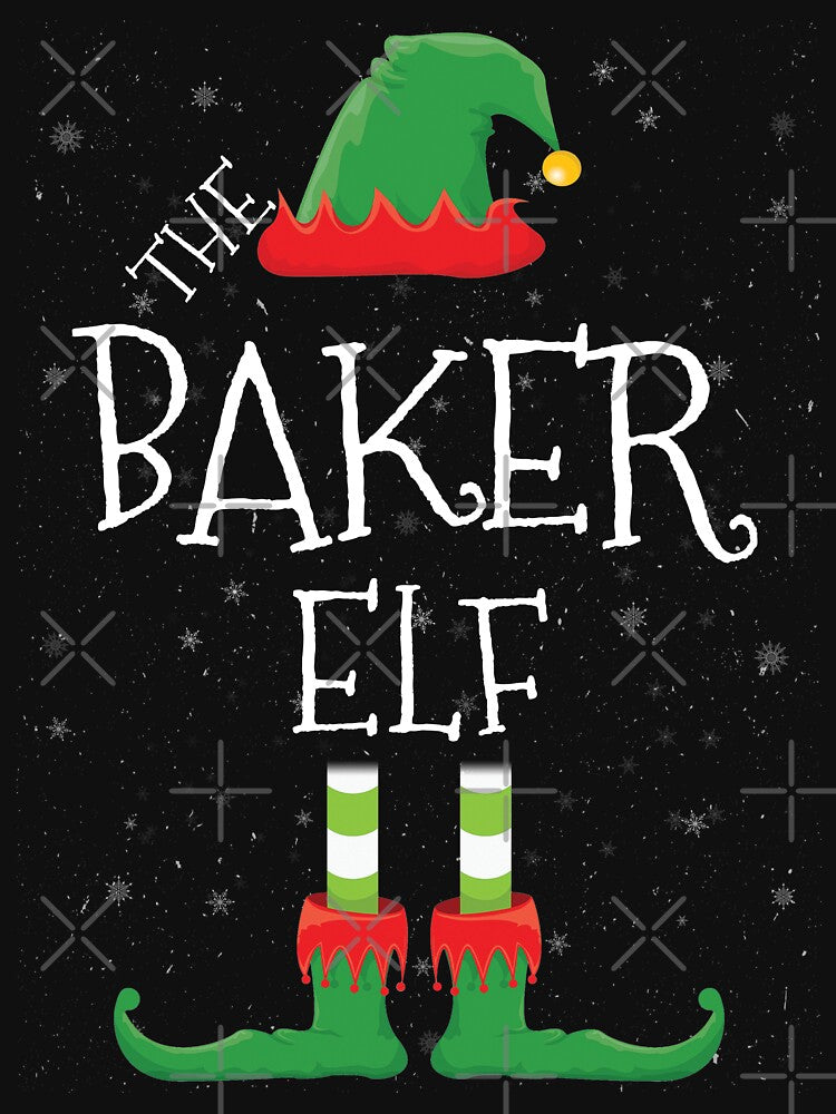 Baker Elf Family Matching Christmas Group Funny Gift by DavisHasari T-Shirts, Hoodie, Sweatshirt | BlankRebels.com (Image 3)