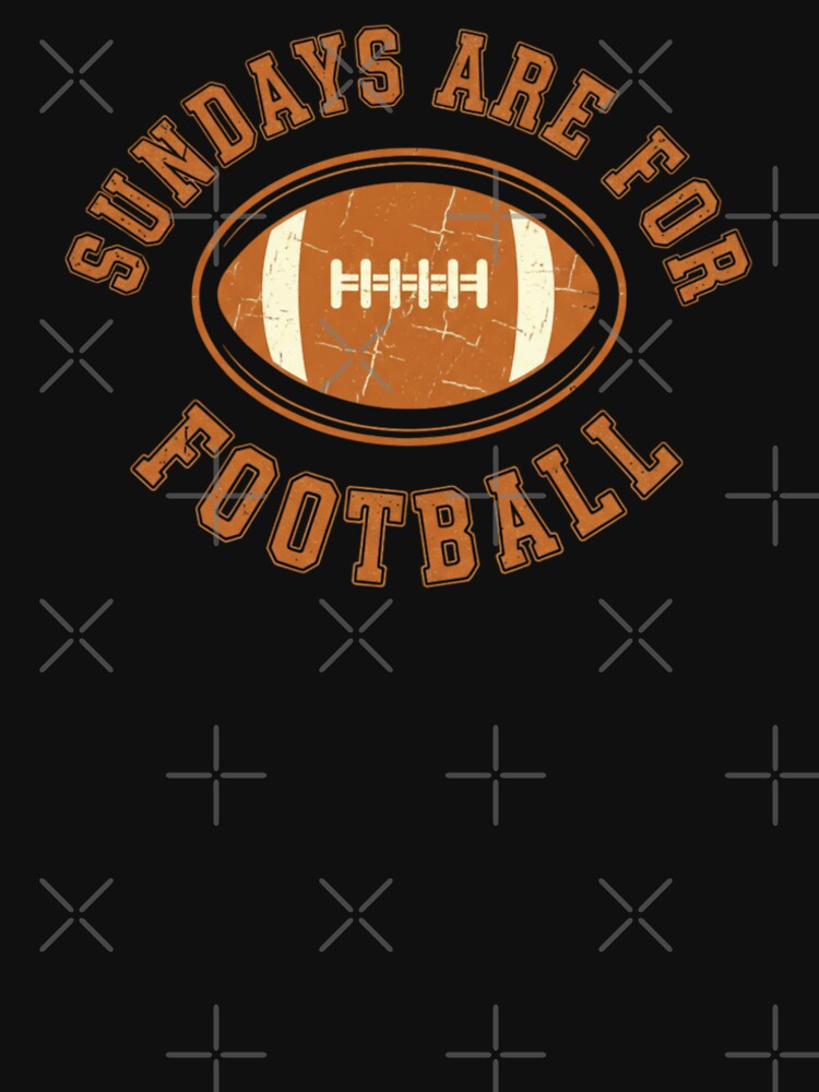 Sundays Are For Football – Vintage Football Fan by DIRTYSKETCHH T-Shirts, Hoodie, Sweatshirt | BlankRebels.com (Image 2)