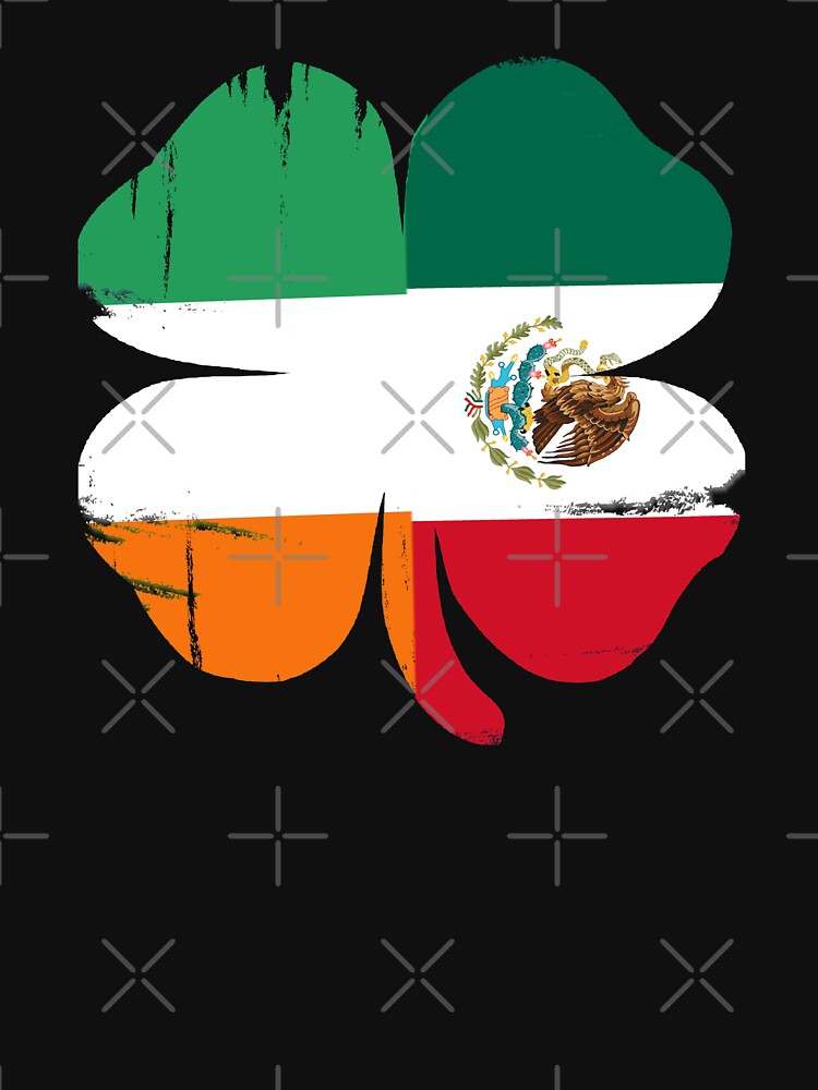 Shamrock Mexican Flag st patricks day gifts by Kasantimo T-Shirts, Hoodie, Sweatshirt | BlankRebels.com (Image 3)