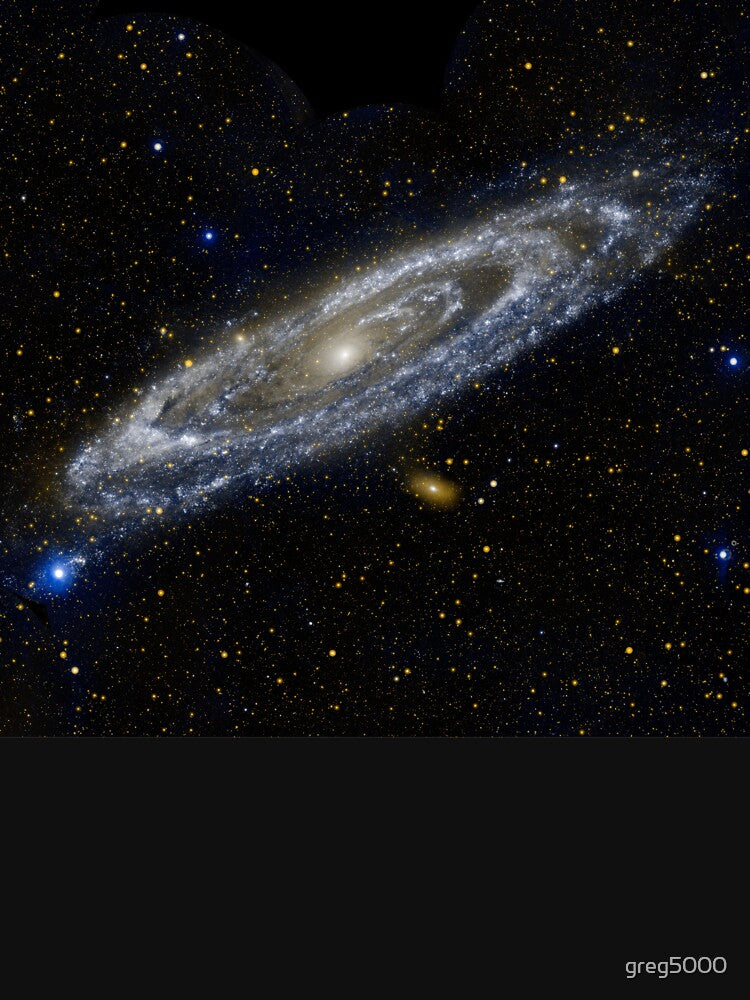 Andromeda Galaxy captured by NASA's Galaxy Evolution Explorer by greg5000 T-Shirts, Hoodie, Sweatshirt (Image 3)