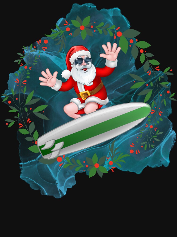 THE COOL SURFIST SANTA by MJ96-PRO T-Shirts, Hoodie, Sweatshirt | BlankRebels.com (Image 3)