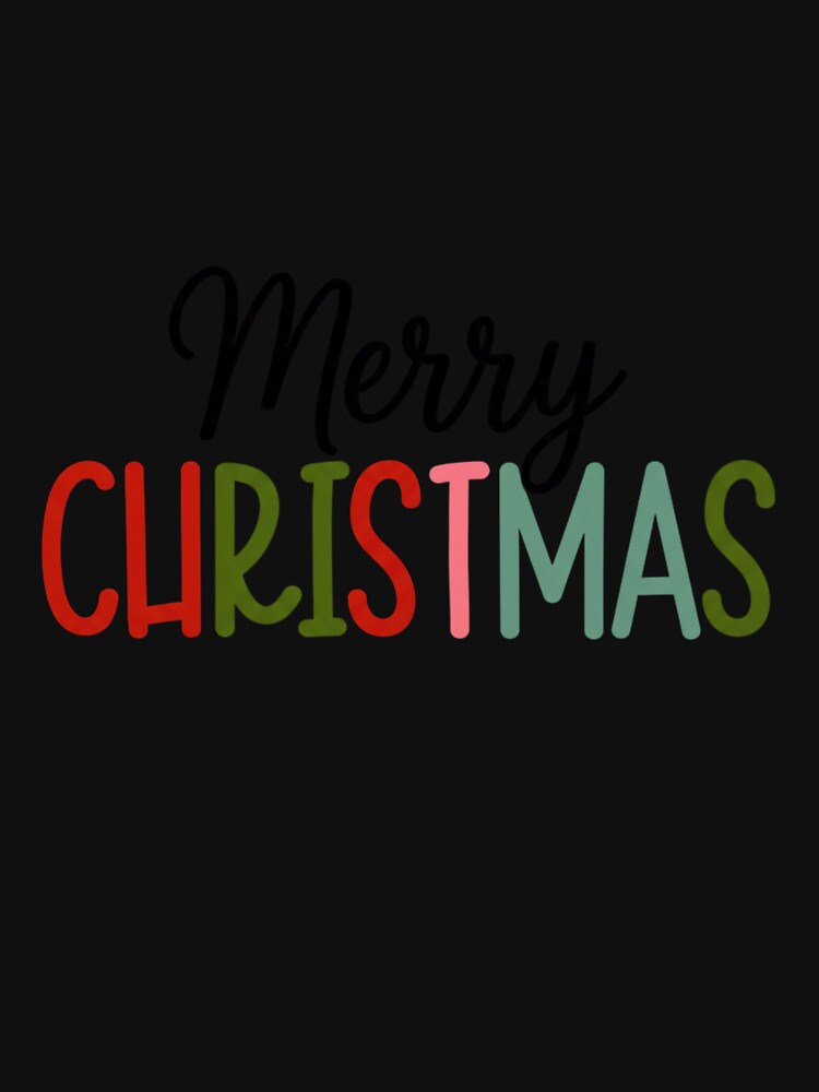 Merry Christmas Holiday Design For Celebrators by Bouufarte T-Shirts, Hoodie, Sweatshirt | BlankRebels.com (Image 3)