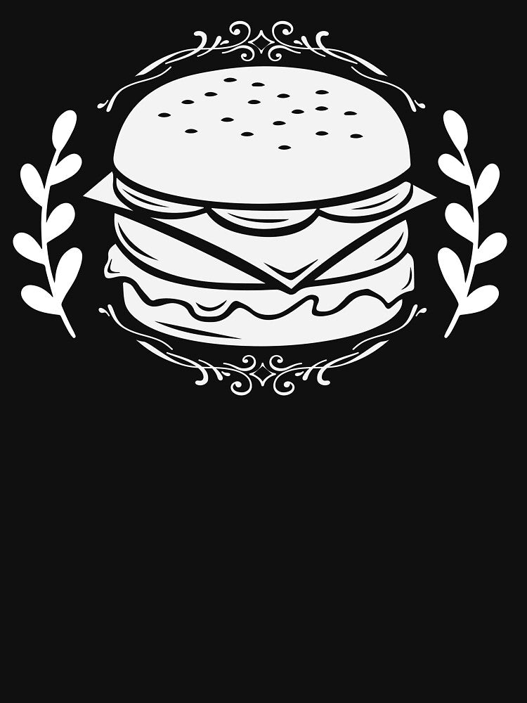 Burger Gifts - Burger Funny T-Shirts - Gifts for Burger Lovers by PatternFeed8 Hoodie, Sweatshirt | BlankRebels.com (Image 3)