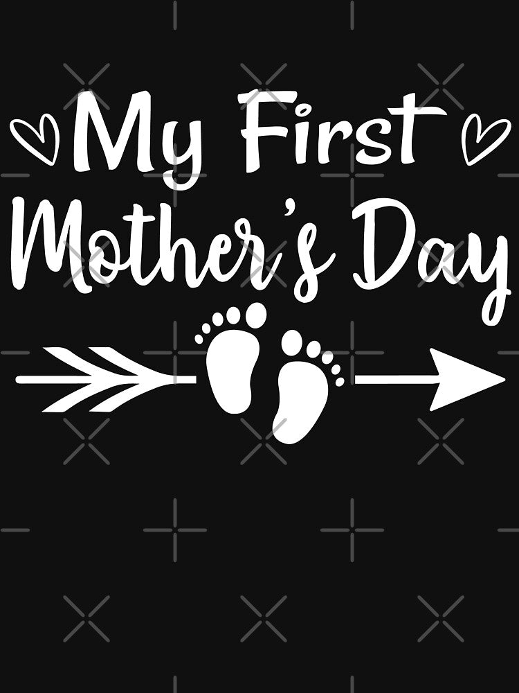 My First Mothers Day Pregnancy Announcement Pregnant Mom by EIMgraphic T-Shirts, Hoodie, Sweatshirt (Image 3)