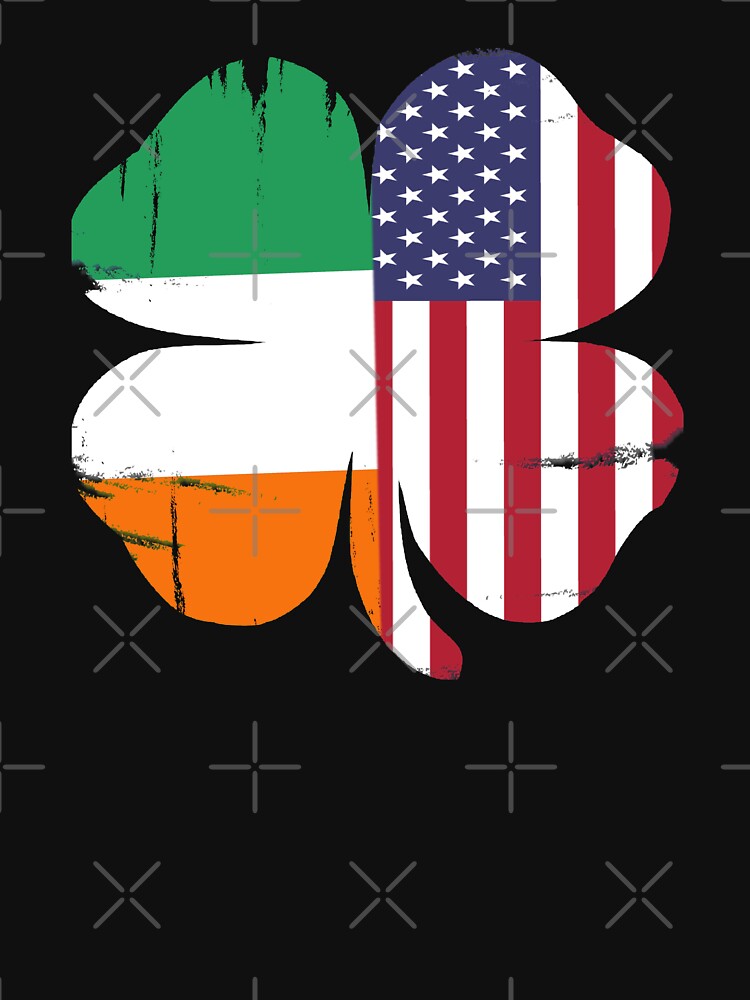 Shamrock american Flag st patricks day gifts by Kasantimo T-Shirts, Hoodie, Sweatshirt | BlankRebels.com (Image 3)
