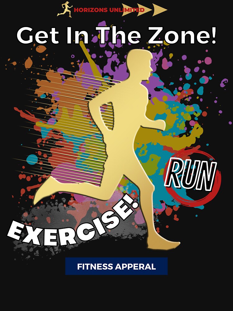 Running Lover Jogging Exercises by R B Chrystal T-Shirts, Hoodie, Sweatshirt | BlankRebels.com (Image 3)