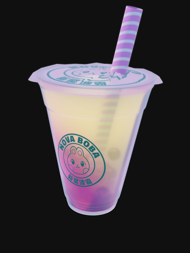 Bubble Boba Milk Tea - Lemon Raspberry by banditjoj T-Shirts, Hoodie, Sweatshirt | BlankRebels.com (Image 3)