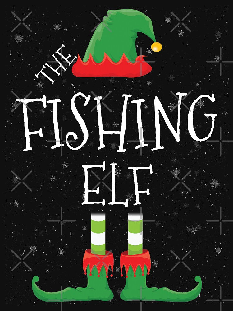Fishing Elf Family Matching Christmas Group Funny Gift by DavisHasari T-Shirts, Hoodie, Sweatshirt (Image 3)